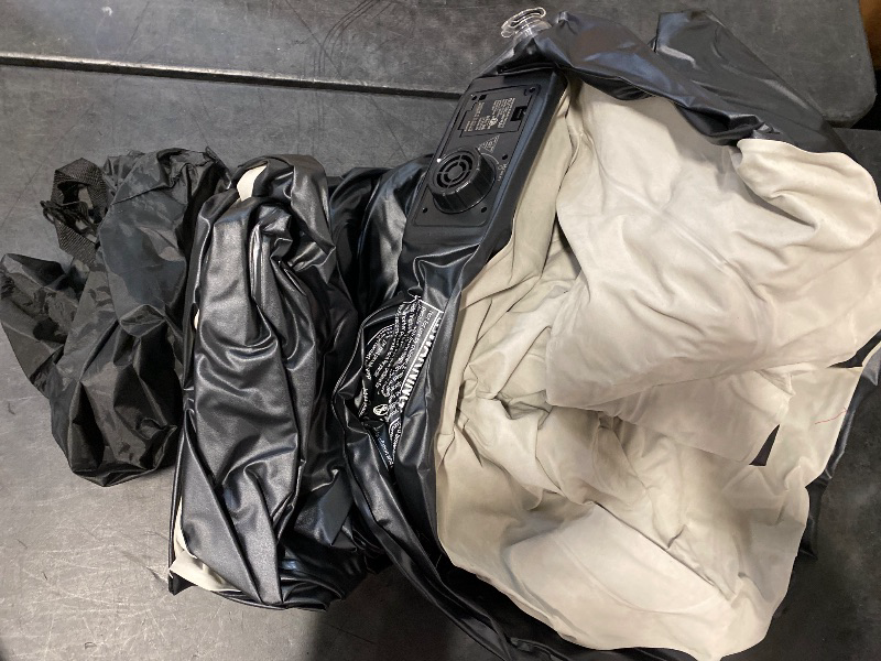 Photo 1 of Queen Size Air Mattress - Inflatable Foldable Airbed for Camping, Home & Travel Guests, Waterproof Blow Up Mattress, Portable Sleeping Pad