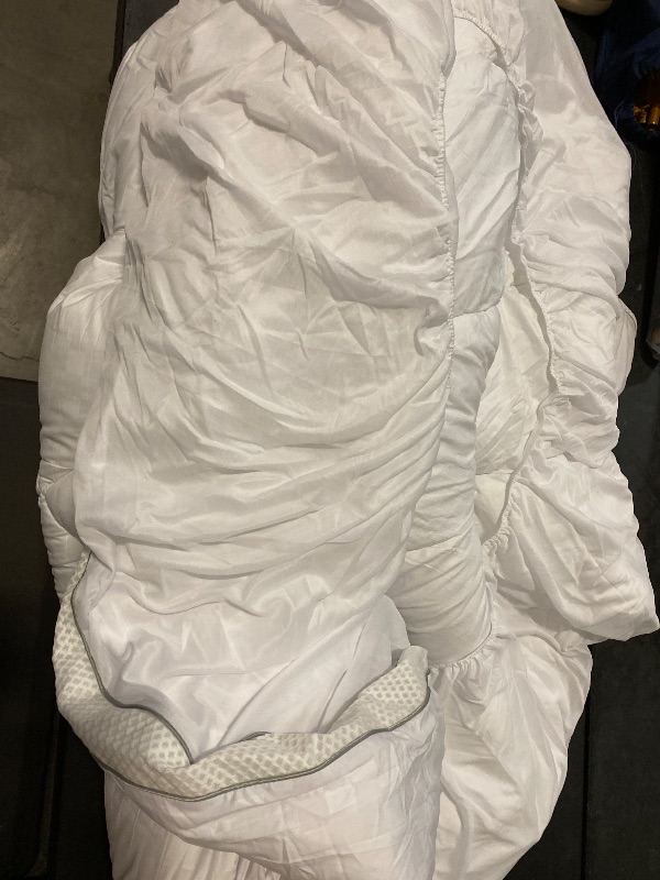 Photo 1 of Mattress Topper Queen Size - Extra Thick Mattress Pad Cover - Pillow Top Deep Pocket with Breathable 7D Spiral Fiber Filling Cooling Mattress Cover