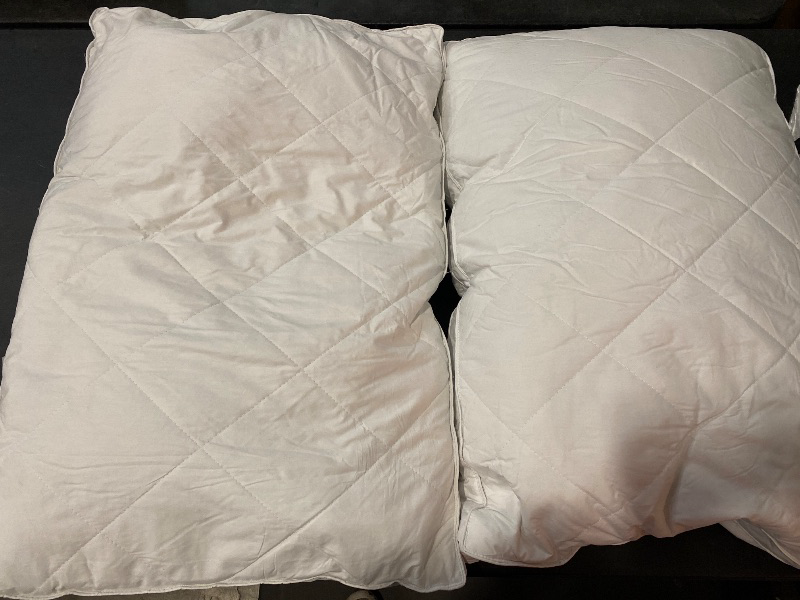 Photo 1 of 2Pcs Solid Color Waterproof Pillowcase Simple is not Simple, Cotton Pillowcase