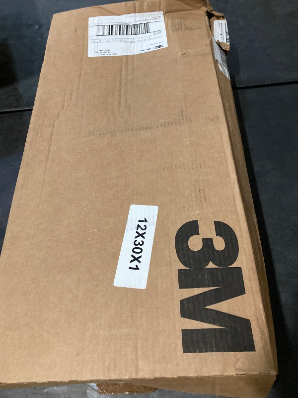 Photo 1 of Filtrete 12x30x1 Air Filter, MPR 300, MERV 5, Clean Living Basic Dust 3-Month Pleated 1-Inch Air Filters, 6 Filters