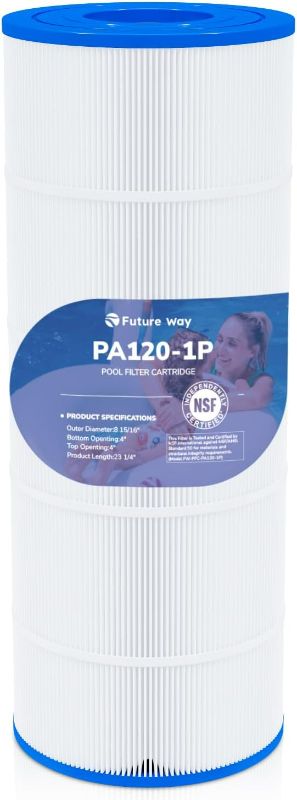 Photo 1 of C1200 Pool Filter Cartridge Replacement for Hayward Star Clear Plus C1200, Replace Pleatco PA120, Hayward CX1200RE, Unicel C-8412, 120 sq.ft