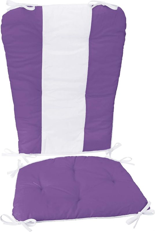 Photo 1 of Baby Doll Sweet Lodge Collection Adult Rocking Chair Cushion Set In (Chair Not Included)