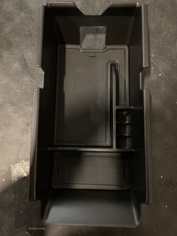 Photo 1 of Compatible with Camry XLE or XSE 9th 2024 2025 & Camry LE SE 9th 2024 2025 Center Console Organizer Tray Accessories (Black)