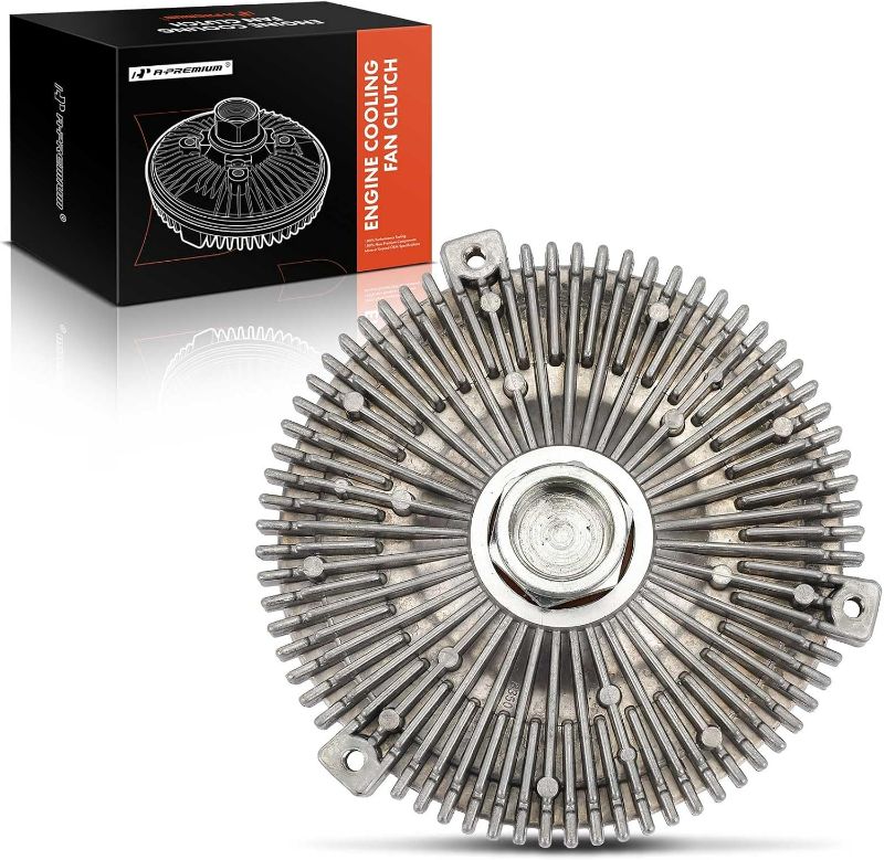 Photo 1 of A-Premium Engine Cooling Fan Clutch Compatible with BMW E34 E36 E39 E46 E53 Series 323ci 323i 323is 325Ci 325i 325xi 328i 330ci 330i 525i 525it 528i 530i M3 X5 Z3, Replace# 11527505302, 11521719046