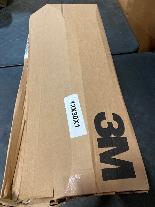 Photo 1 of Filtrete 12x30x1 Air Filter, MPR 300, MERV 5, Clean Living Basic Dust 3-Month Pleated 1-Inch Air Filters, 6 Filters