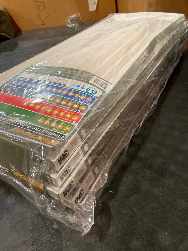 Photo 1 of Filtrete 12x30x1 Air Filter, MPR 300, MERV 5, Clean Living Basic Dust 3-Month Pleated 1-Inch Air Filters, 6 Filters