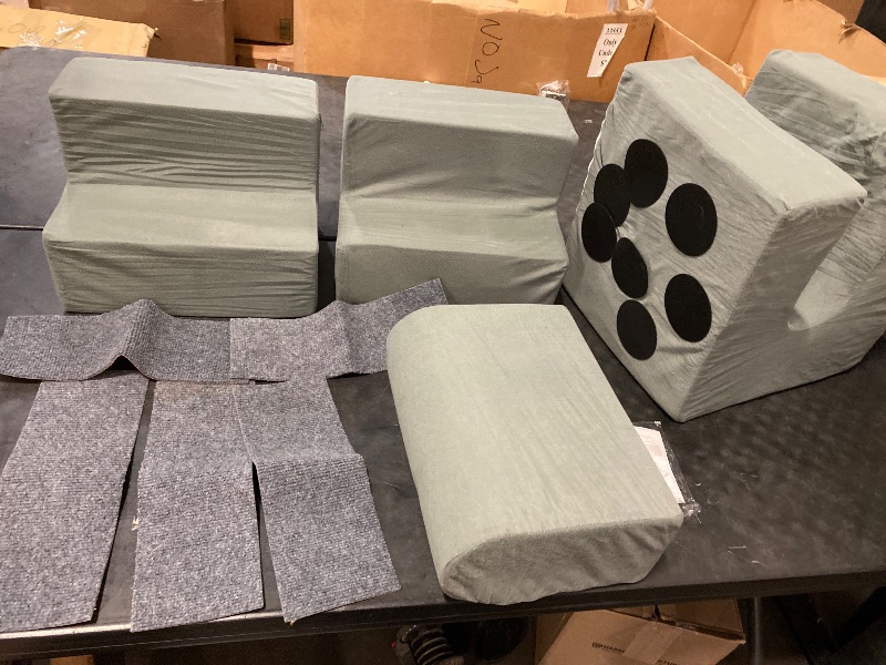 Photo 1 of 5-Tier Pet Stairs for Dogs to Get on Bed, 30 Inches Dog Stairs for High Beds & Couch, Removable Doggy Ramp for Small Dogs and Cats, Great Gifts for Your Puppy