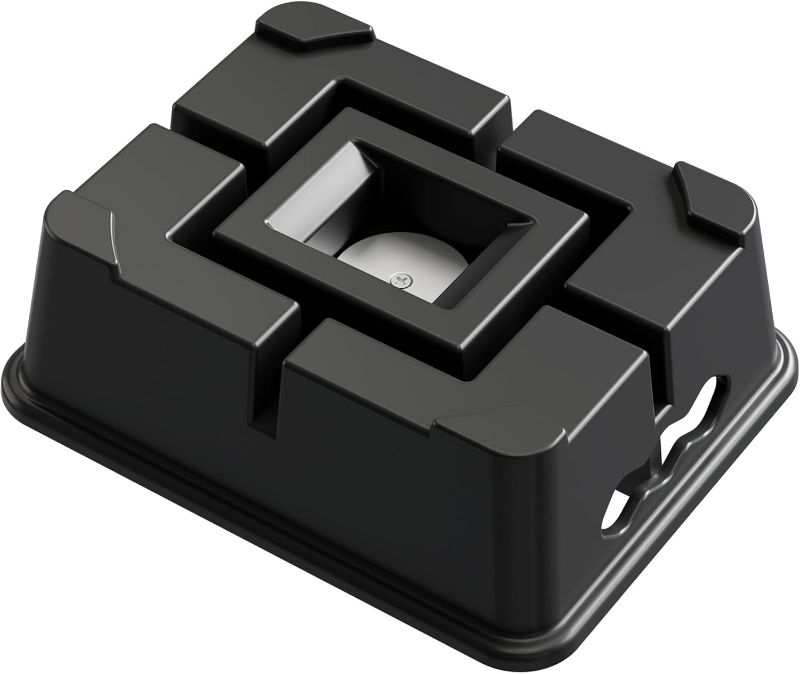 Photo 1 of 3.6" H 16,000lb Stackable RV Jack Block, Trailer Block for Wheel/Hydraulic/Tongue/Scissor Jacks, 1pc