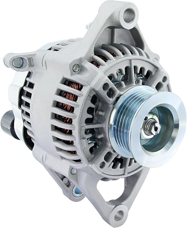 Photo 1 of Jeep Dodge Alternator Replacement New for 1991-1998 Wrangler Cherokee 2.5 4.0 L4 L6, 93-98 Grand Cherokee, 91-92 Comanche, 97-98 TJ Dakota, 56005685 85AB 84 121000-3450 3452 3600 3440 13341N