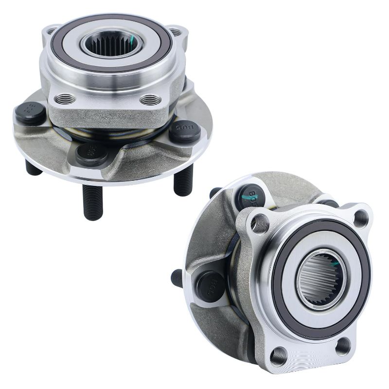 Photo 1 of 2PCS Front Wheel Hub and Bearing Assembly Fit for 2005 2006 2007 2008 2009 2010 2011 2012 2013 2014 Subaru Outback Legacy 5-Lug w/ABS, 2005-2014 Front Wheel Bearing 513220