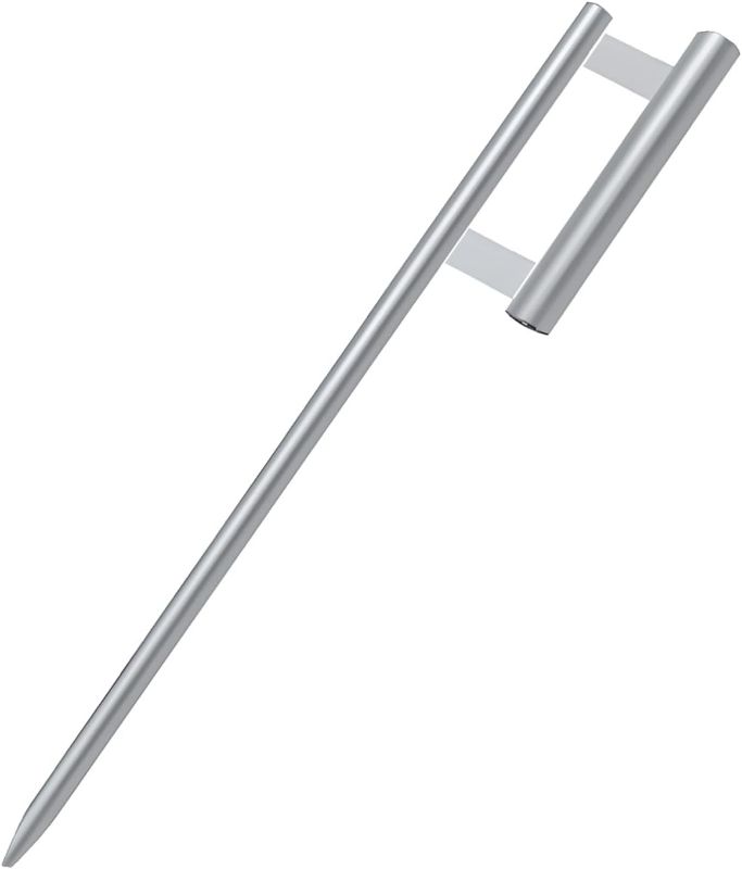 Photo 1 of Ground Spike Base for Soft Ground – Heavy Duty Ground Stake Hardware for Feather Flags, Swooper Flag Base for Outdoor Advertising Flags, Compatible with Most Banner Poles, Rust-Resistant Coating