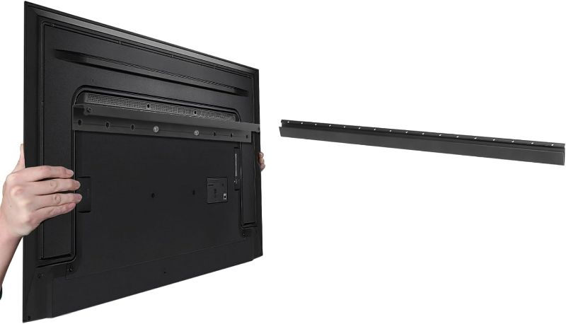 Photo 1 of 2-Pairs Studless Drywall TV Wall Mount, Universal Low Profire TV Bracket Hanger for 32-75 inch Flat Screen TVs, No Stud, No Drill, No Anchors, Easy Install with All Hardware