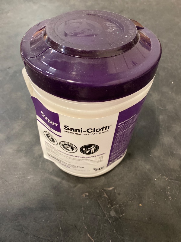 Photo 1 of Professional Disposables Surface Disinfectant Super Sani-Cloth Wipes, 160 Count