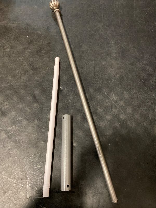 Photo 1 of Rachel Standard Decorative Window Curtain Rod + 2 Miscellaneous Hardware