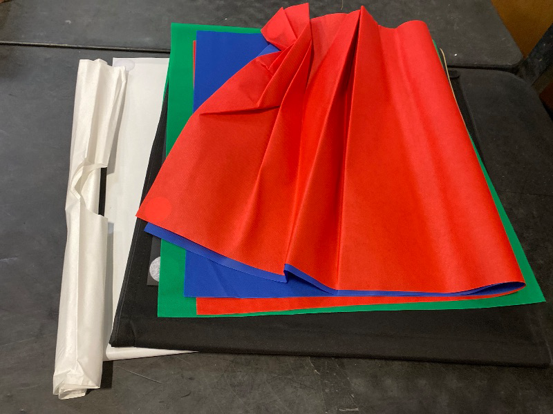 Photo 1 of Light Box Photography, 24x24 inch Large Photo Studio Light Box, Professional Dimmable Photo Booth with 120 LED Lights & 6 Backdrops for Jewelry and Food Items Product Photography