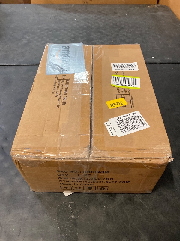 Photo 1 of Foot Stool Rectangular Footrest Natural Seagrass Hand Weave Pouf Ottoman with Wooden Legs, Multifunctional Modern Dressing Stool, Sofa Side Table for Living Room Bedroom Entryway Beige UHBD043M