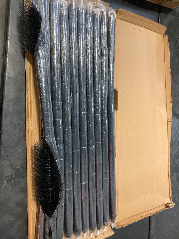 Photo 1 of Gutter brush guard- Simple Gutter Guard | No Tools DIY | (10pcs) 32FT Brush Leaf Guard Fit for 5 Inches Gutter 4.65"(Dia) Gutter Brush | (10)