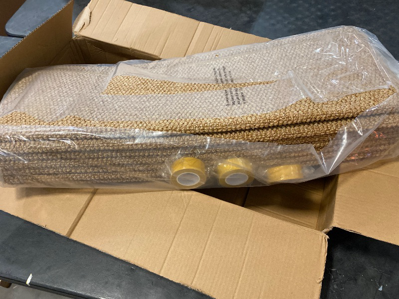 Photo 1 of 8 pack 31.5 X 14 Inch Upgrade Soft Sisal Horizontal Cat Floor Scratching Pad, Cat Scratching Rug Protect Furniture