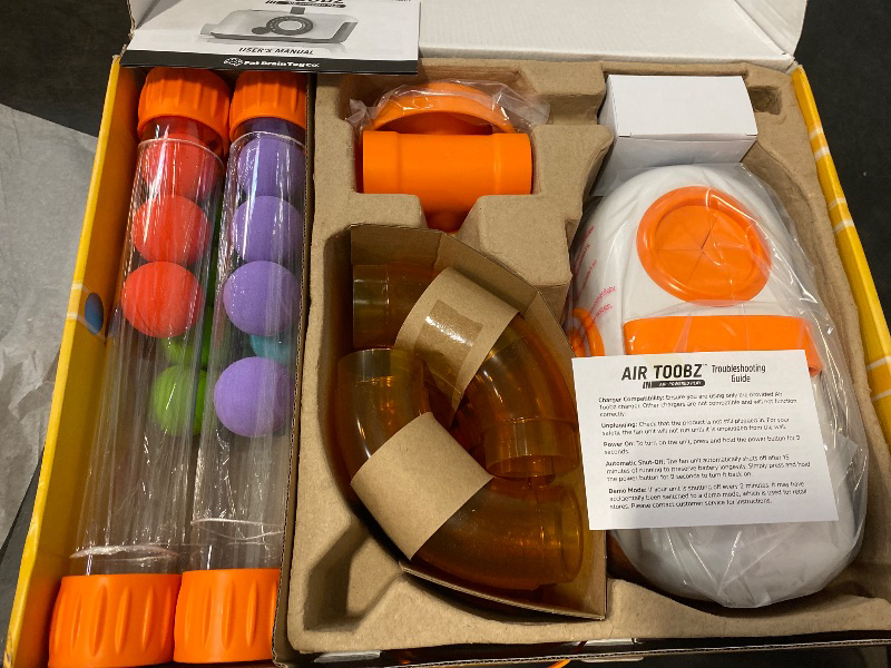Photo 1 of Fat Brain Toys The Original Air Toobz, Air-Powered STEM Building Toys for Kids & Teens, Kids Building Toys, STEM Toys for 3+ Year Old