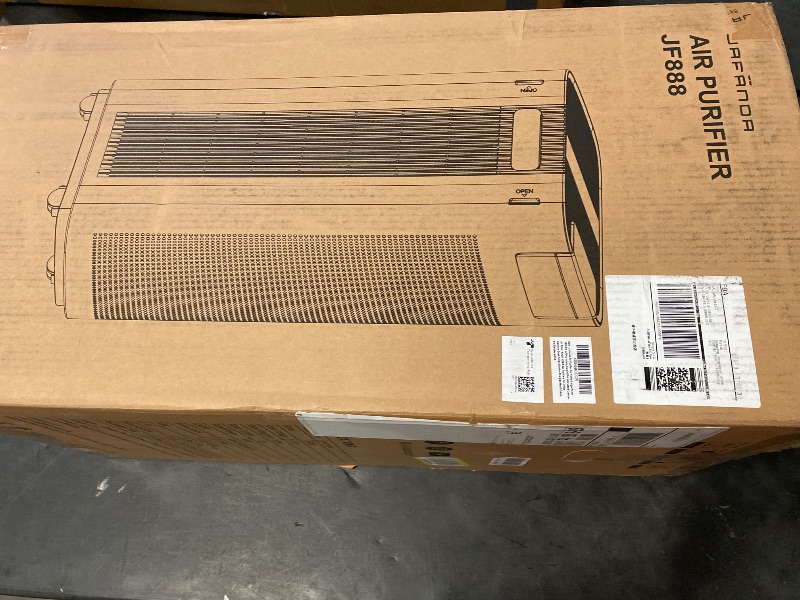 Photo 1 of Air Purifier for Home Large Room 3800 ft², APP & Alexa, Ture HEPA Activated Carbon Air Filter, Smart HEPA Air Purifiers for Office Remove Dust Pollen Smoke Allergies Mold Odors Pet Dander VOCs
Visit the Jafända Store