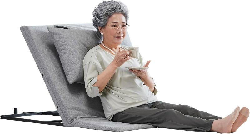 Photo 1 of Adjustable Power Lifting Bed Backrest for Elderly Patient Injured,Sit-up Back Rest Chair for Neck Lumbar Back Support