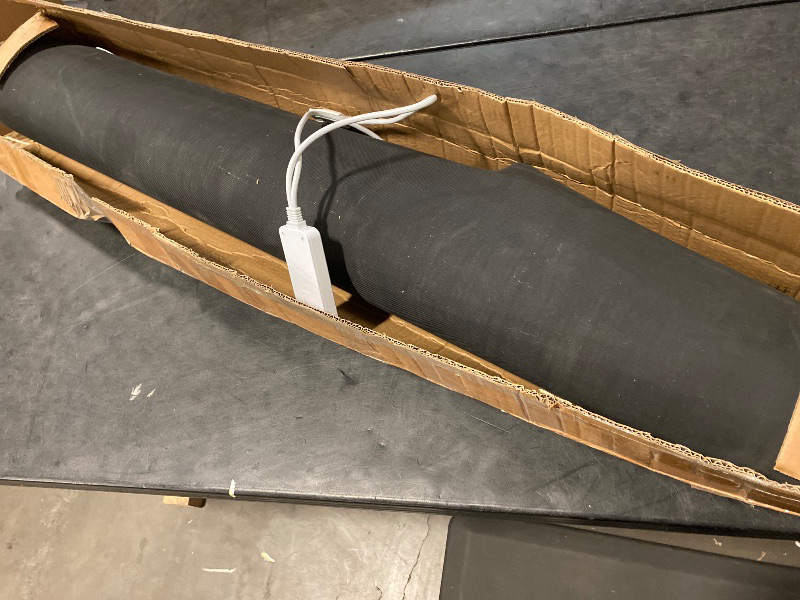 Photo 1 of Heated Floor Mats Under Desk, Heated Foot Warmer with Adjustable Temperature 12 Hour Timer, Electric Heated Area Rug, Radiant Floor Heater, for Yoga (55x79inch/140x200cm)