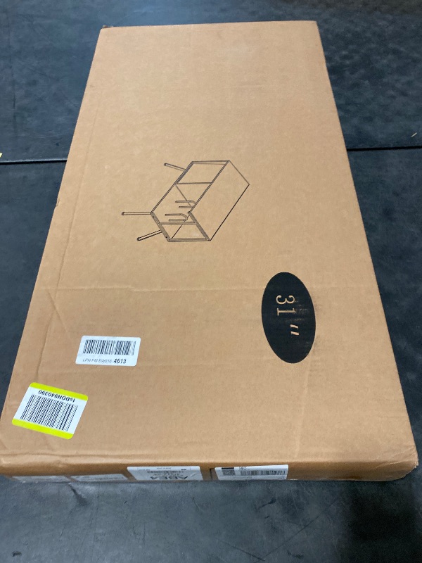 Photo 1 of Flip Top Record Player Stand, Large Record Player Table with Open Storage Holds up to 150+ Albums, Mid Century Turntable Stand, Stereo Cabinet for Speakers, for Living Room, Bedroom, Rustic