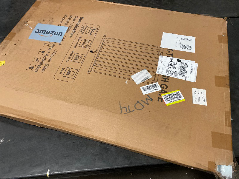 Photo 1 of Extra Tall 40.55" Gate, 29.92-62.99" Extra Tall and Wide Dog Gate,Extra Wide Baby Gates Pressure Mounted Walk Through for Doorways,Stairs, Kitchen White