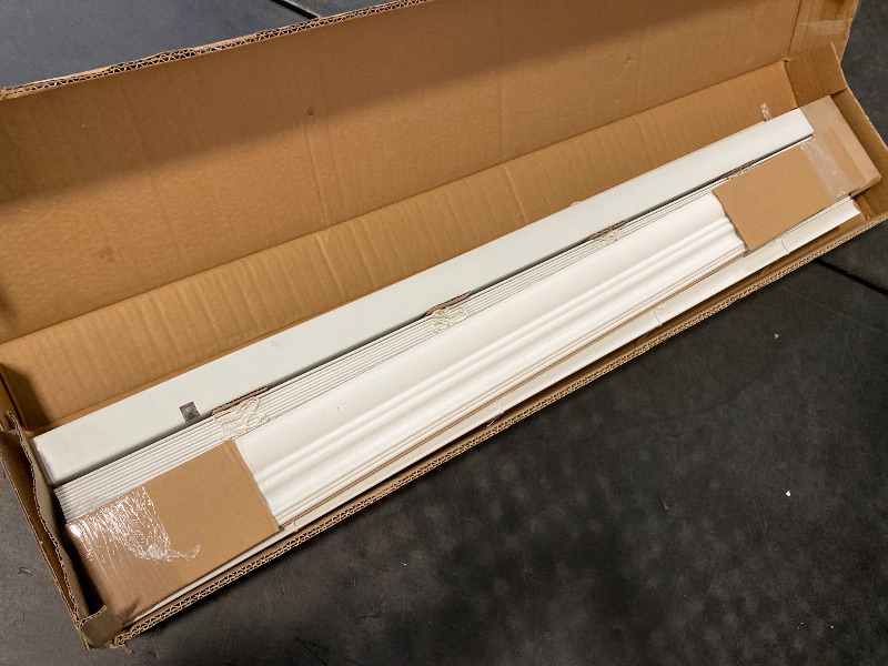 Photo 1 of Lotus & Windoware Cordless, 2 Inch Faux Wood Blind, 39" Wide x 60" Long, Window Blinds, Blinds & Shades, Blinds for Indoor Windows, Smooth, Bright White - 39" x 60",Bright White