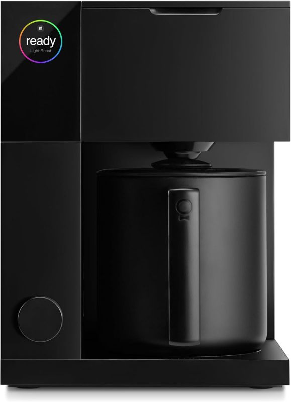 Photo 1 of Aiden Precision Coffee Maker - 10-Cup Thermal Carafe, Built-In Brewing Guidance, Scheduling, Removable Water Tank, Matte Black