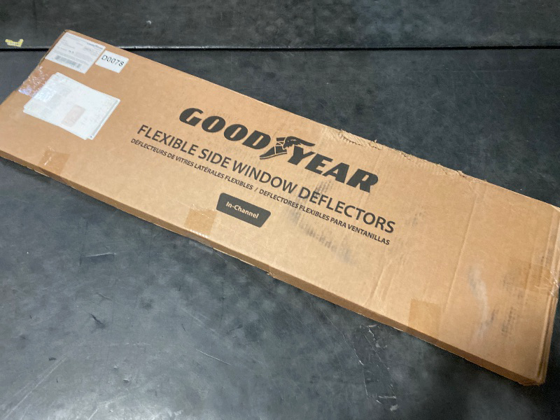 Photo 1 of Goodyear Shatterproof in-Channel Window Deflectors for Jeep Cherokee 2014-2023, Window Visors for Cars, Car Accessories, Rain Guards, Vent Deflector, 4 pcs - GY003427
