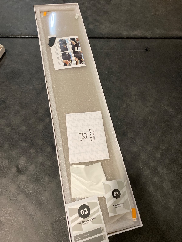 Photo 1 of 2PCS for 2024 2025 Kia Sportage Screen Protector 12.3 In Fit for 2023 2024 2025 Kia Sportage Accessories (EX/X-Line) 12.3" Curved Dual Panoramic Screen Protector HD Clear Navigation Cover