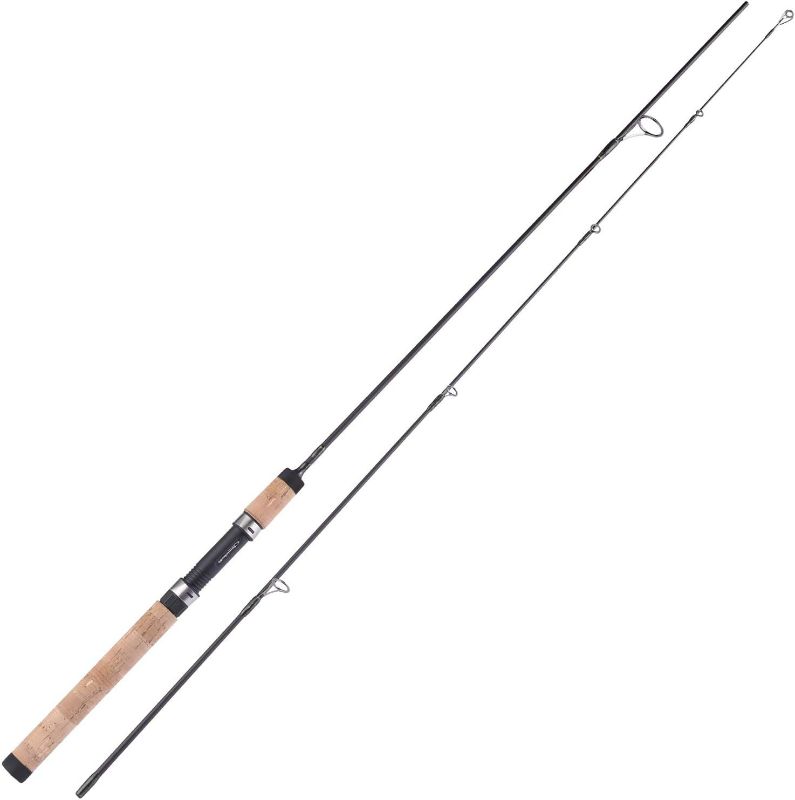 Photo 1 of Fishing Rods Graphite Lightweight Ultra Light Trout Rods 2 Pieces Cork Handle Crappie Spinning Fishing Rod