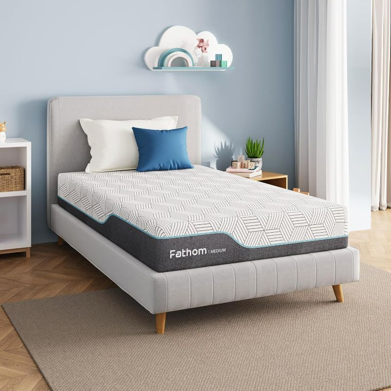 Photo 1 of Medium Twin XL Mattress 10 Inch Memory Foam Mattress Bed in a Box for Back Pain Relief and Cool Sleep with Gel Foam