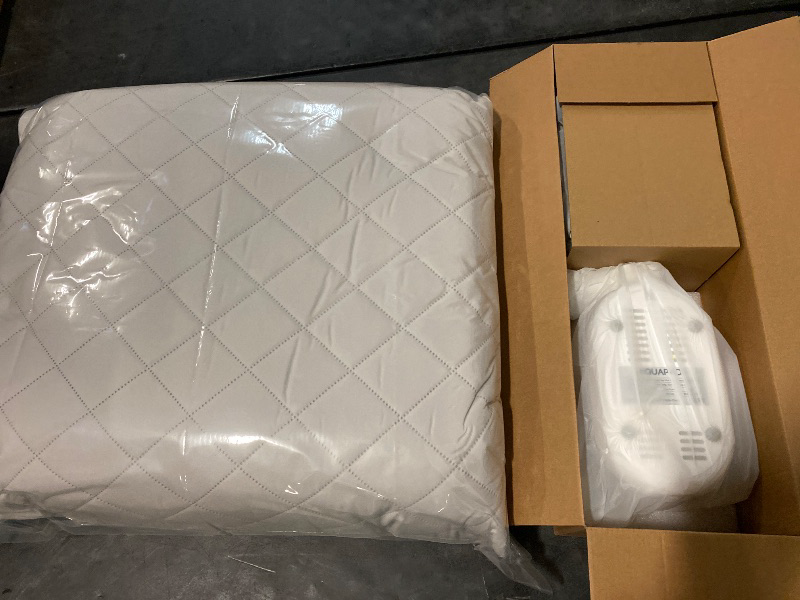 Photo 1 of AquaPad CozyFlow Mini Water Heated Mattress Pad, 3 YR AquaCare, UL499 Tested, No Electric Wire, All Digital, AirQuiet 2.0 Technology, Smart, Smooth, Hydro Heat (King)