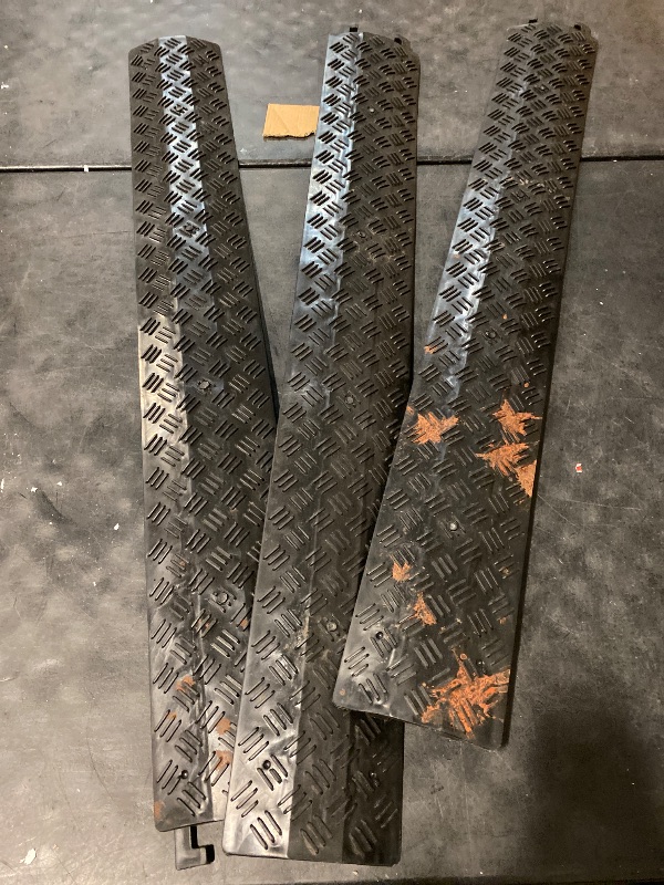 Photo 1 of Drop Trak Cable & Hose Protector Cord Cover - Small - Black - 3 Pack