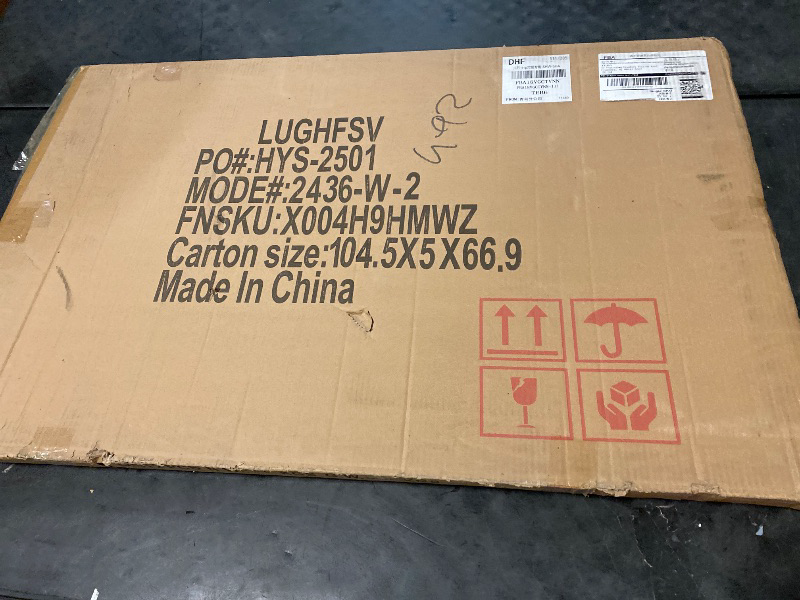 Photo 1 of 24x36 Large Picture Frame for Wall, Vertical or Horizontal Wall Hanging Large Poster Frame for Photo and Posters, Poster Frame 20x30 with Mat 24x36 Without Mat