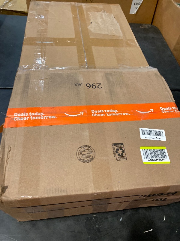 Photo 1 of Adjustable Kitchen Bakers Rack with Power Outlet,4-Tier Microwave Stand Kitchen Cart,Mini Fridge Stand with Storage,Bar Cabinet,Suitable for Office,Coffee Bar,Living Room,Patio, Black