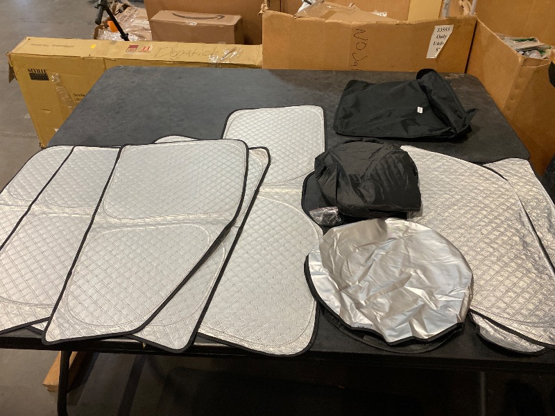 Photo 1 of Window Shades for Toyota 4Runner 2010-2024 Accessories Car Side Full Windows Rear Triangular Windshield Sun Shade Sun UV Rays & Privacy Protection for Camping,Napping,and Relaxing 8PCS