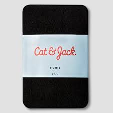 Photo 1 of 0-6M Baby Girls' Solid Opaque Tights Black