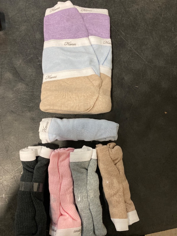 Photo 1 of 6/M Hanes Women's Ribbed Hipster Underwear, 9-Pack