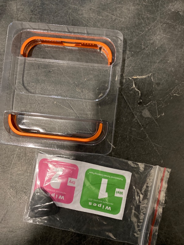 Photo 1 of Corner Camera Protector Compatible Wiith iPhone 16 Edge Protection Pad Miniamalist Case Bumper Black (Orange, iPhone 17 Pro)