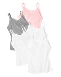 Photo 1 of M Hanes Girls' Cami 5-Pack Wardrobe