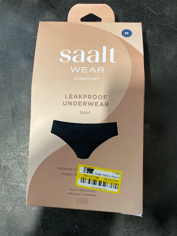 Photo 1 of M Leakproof Comfort Brief - Heavy Volcanic Black