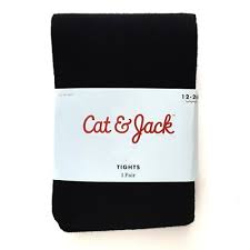 View 1 of 0-6m  Infant Girl's Tights-black Cotton Blend 1 Pair With Tags