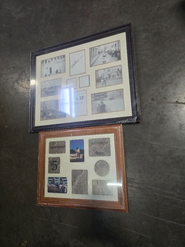 Photo 1 of 2 Pack Picture Frames 1 - 16x20 & 1- 11x14 