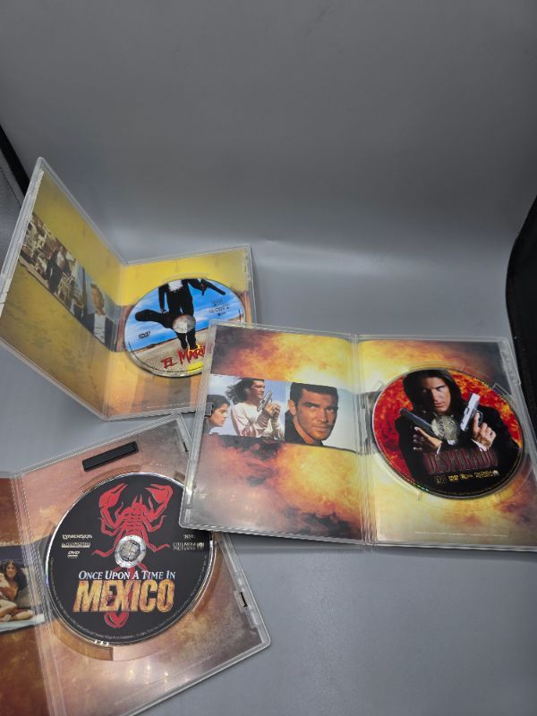 Photo 1 of Robert Rodriguez Mexico Trilogy (El Mariachi / Desperado / Once Upon A Time In Mexico)