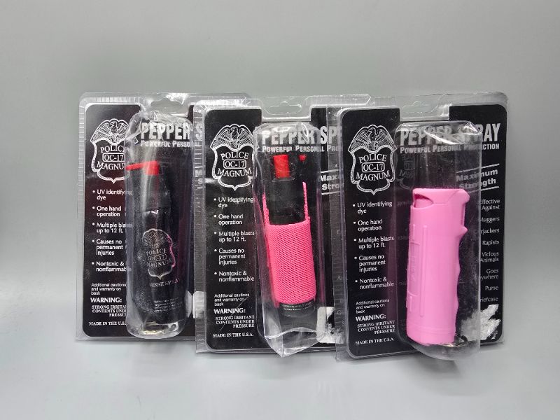 Photo 1 of 3 Pack Pepper Spray 