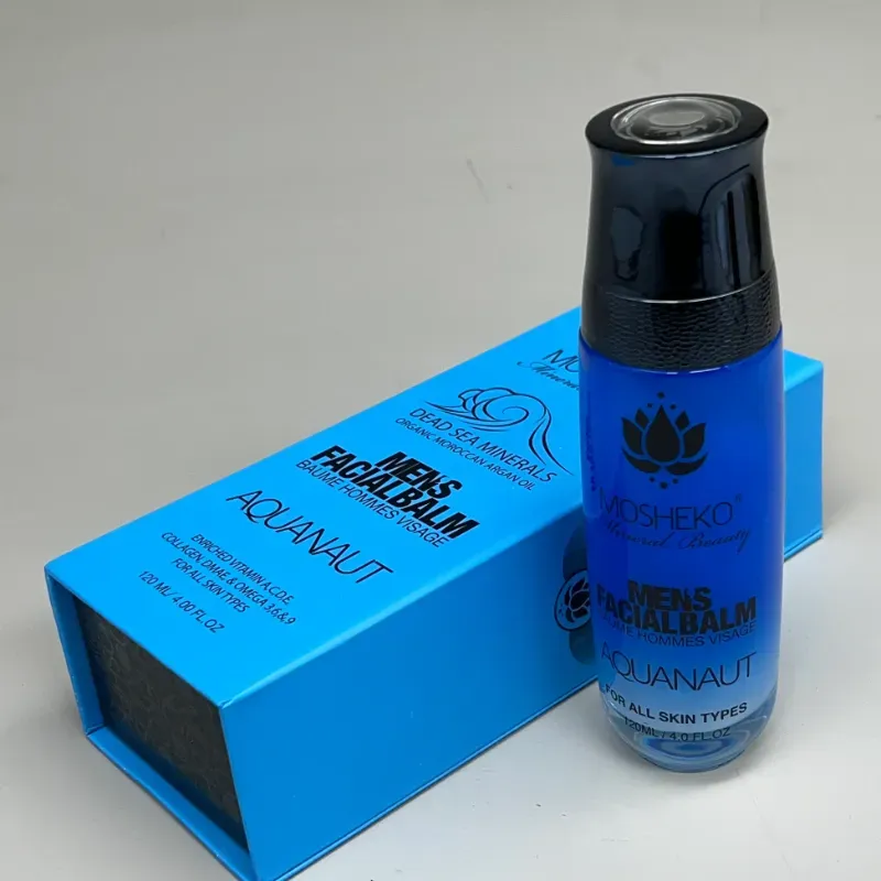 Photo 1 of Mens Facial Balm Antiseptic and Soothing Properties Pre or Post Shave Heal Skin Includes Dead Sea Minerals and Aloe Extract Calm Redness Reduce Irritation Softens Hair Follicles Vitamin C Magnesium Can Be Used As Moisturizer New