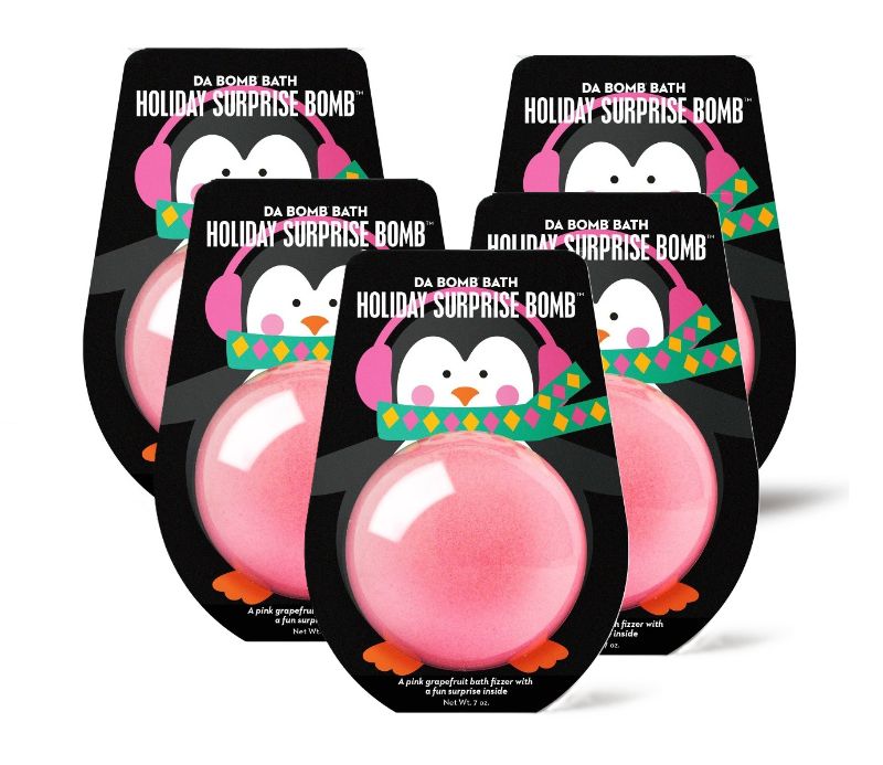 Photo 1 of 5 Pack 7oz Da Bomb Penguin Bath Bomb
